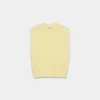 Essential Cashmere Relaxed Crew Vest Essential Cashmere Relaxed Crew Vest
