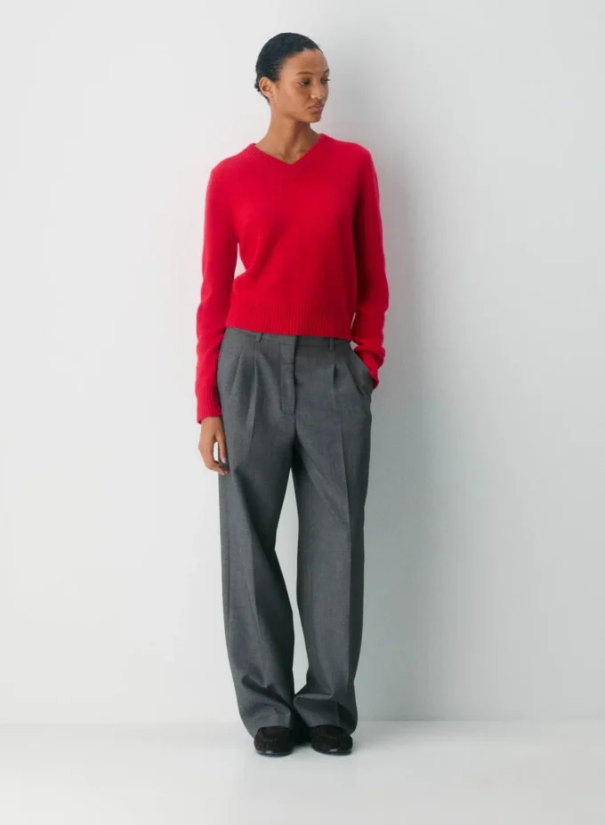 Essential Cashmere V-hals genser Essential Cashmere V-hals genser