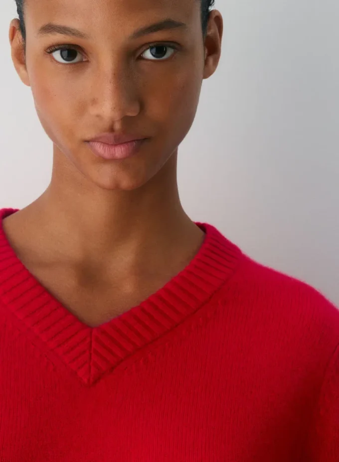 Essential Cashmere V-hals genser Essential Cashmere V-hals genser