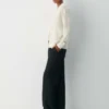 Feather Cashmere Avslappet V-hals cardigan