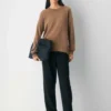 Feather Cashmere Relaxed Crew Sweater Feather Cashmere Relaxed Crew Sweater