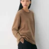 Feather Cashmere Relaxed Crew Sweater Feather Cashmere Relaxed Crew Sweater