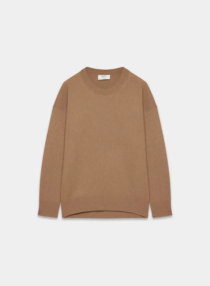 Feather Cashmere Relaxed Crew Sweater Feather Cashmere Relaxed Crew Sweater