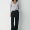 Fine Merino Wool Scoopneck Sweater