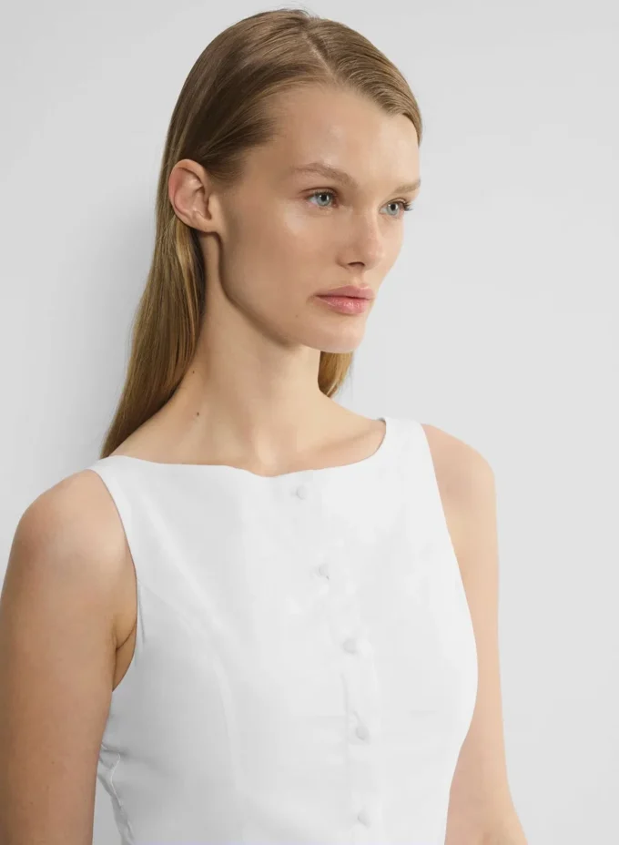 Foxglove Poplin-kjole
