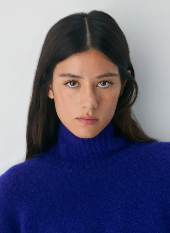 Gotham merinoull-turtleneck