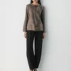 Hastings satengbluse