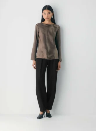 Hastings satengbluse Hastings satengbluse
