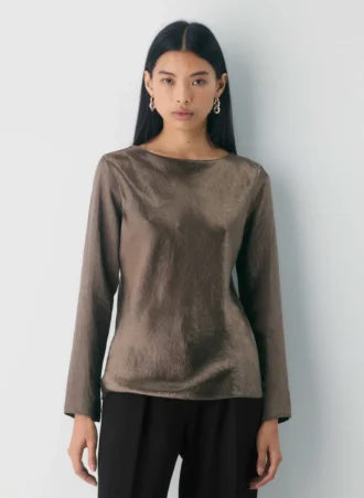 Hastings satengbluse Hastings satengbluse