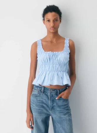Helena Poplin-top