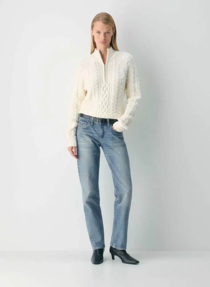Heritage Knit Merino Wool 1/4 Zip Sweater Heritage Knit Merino Wool 1/4 Zip Sweater