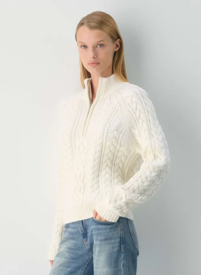 Heritage Knit Merino Wool 1/4 Zip Sweater Heritage Knit Merino Wool 1/4 Zip Sweater