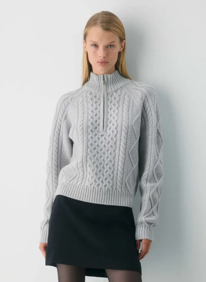 Heritage Knit Merino Wool 1/4 Zip Sweater Heritage Knit Merino Wool 1/4 Zip Sweater