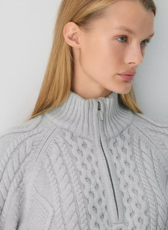 Heritage Knit Merino Wool 1/4 Zip Sweater Heritage Knit Merino Wool 1/4 Zip Sweater