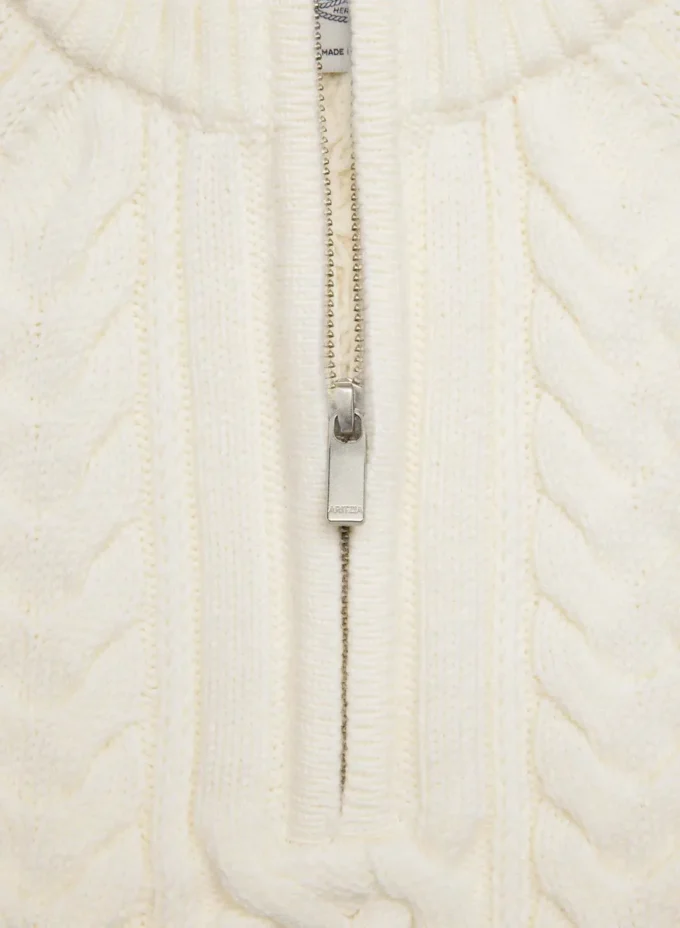 Heritage Knit Merino Wool 1/4 Zip Sweater Heritage Knit Merino Wool 1/4 Zip Sweater