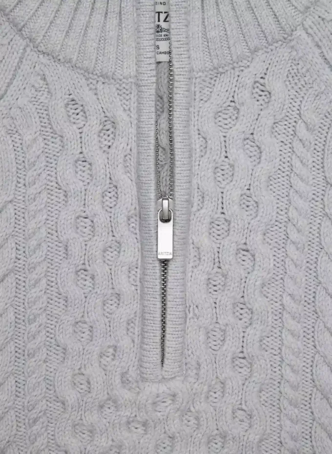 Heritage Knit Merino Wool 1/4 Zip Sweater Heritage Knit Merino Wool 1/4 Zip Sweater