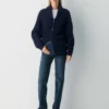 Heritage Knit Merino Wool Cardigan