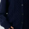 Heritage Knit Merino Wool Cardigan