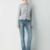 Heritage Knit Merino Wool Crew Cardigan Heritage Knit Merino Wool Crew Cardigan