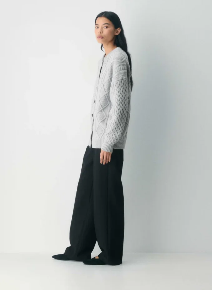 Heritage Knit Merino Wool Crew Cardigan Heritage Knit Merino Wool Crew Cardigan