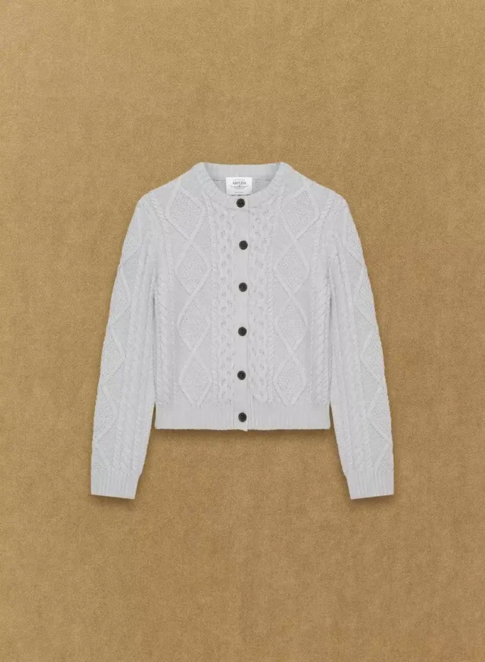 Heritage Knit Merino Wool Crew Cardigan Heritage Knit Merino Wool Crew Cardigan
