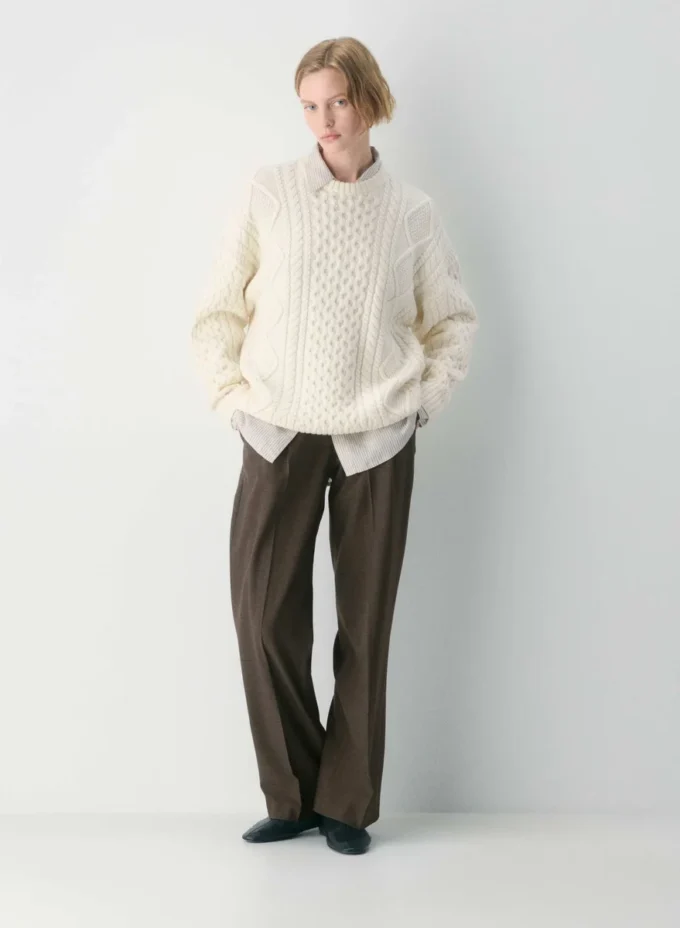 Heritage Knit Merino Wool Crew Sweater Heritage Knit Merino Wool Crew Sweater