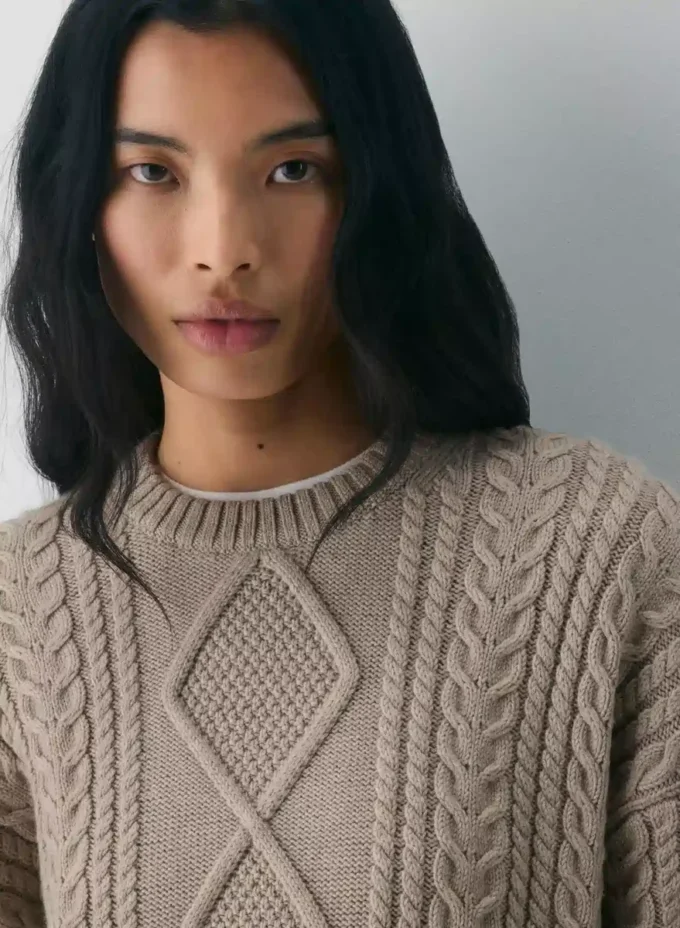 Heritage Knit Merino Wool Crew Sweater Heritage Knit Merino Wool Crew Sweater