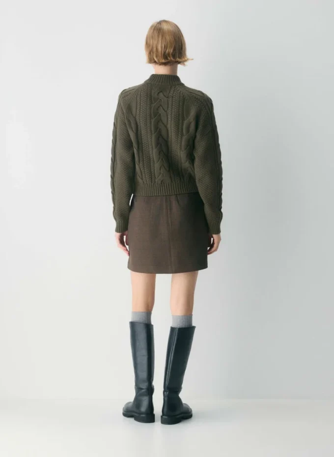 Heritage Knit Merino Wool Mockneck Longsleeve Heritage Knit Merino Wool Mockneck Longsleeve