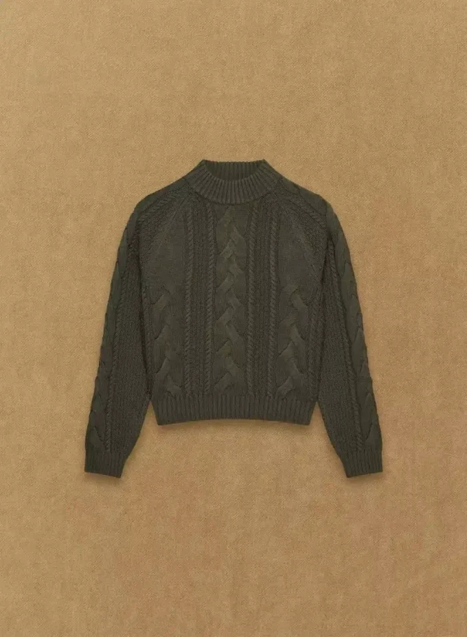 Heritage Knit Merino Wool Mockneck Longsleeve Heritage Knit Merino Wool Mockneck Longsleeve