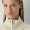 Heritage Knit Merino Wool Mockneck Zip-up Heritage Knit Merino Wool Mockneck Zip-up
