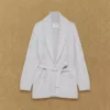 Heritage Knit Merino Wool Open-front Cardigan Heritage Knit Merino Wool Open-front Cardigan