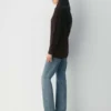 Heritage Knit Merino Wool Shawl Neck Sweater Heritage Knit Merino Wool Shawl Neck Sweater