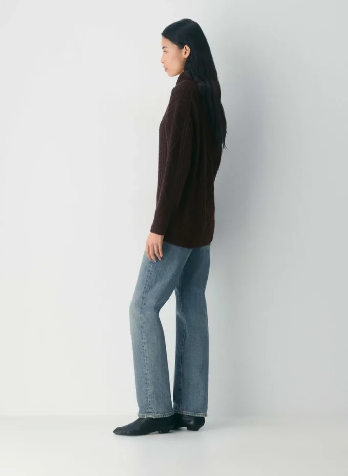 Heritage Knit Merino Wool Shawl Neck Sweater Heritage Knit Merino Wool Shawl Neck Sweater