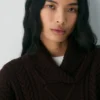 Heritage Knit Merino Wool Shawl Neck Sweater Heritage Knit Merino Wool Shawl Neck Sweater