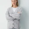 Heritage Knit Merino Wool V-neck Cardigan Heritage Knit Merino Wool V-neck Cardigan