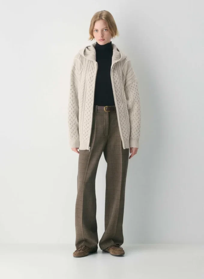 Heritage Knit Merino Wool Zip Hoodie Heritage Knit Merino Wool Zip Hoodie