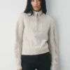 Heritage Merino Wool 1/4 Zip Hi-hip Sweater Heritage Merino Wool 1/4 Zip Hi-hip Sweater