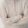 Heritage Merino Wool 1/4 Zip Hi-hip Sweater Heritage Merino Wool 1/4 Zip Hi-hip Sweater