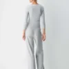HomeStretch™ Rib Boatneck 3/4 Sleeve Top