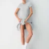 HomeStretch™ Rib Crew Bodysuit
