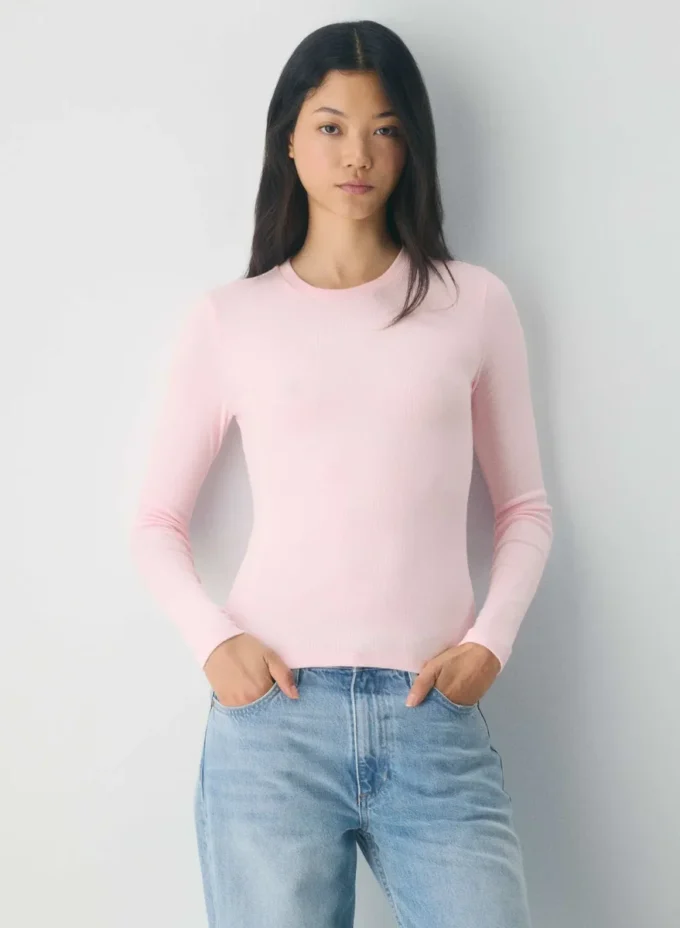 HomeStretch™ Rib Crew Longsleeve