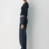 HomeStretch™ Rib Crew Waist Longsleeve