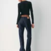 HomeStretch™ Rib Crew Waist Longsleeve