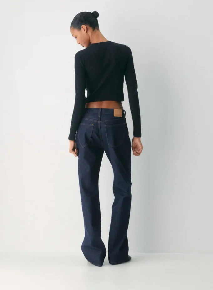 HomeStretch™ Rib Crew Waist Longsleeve