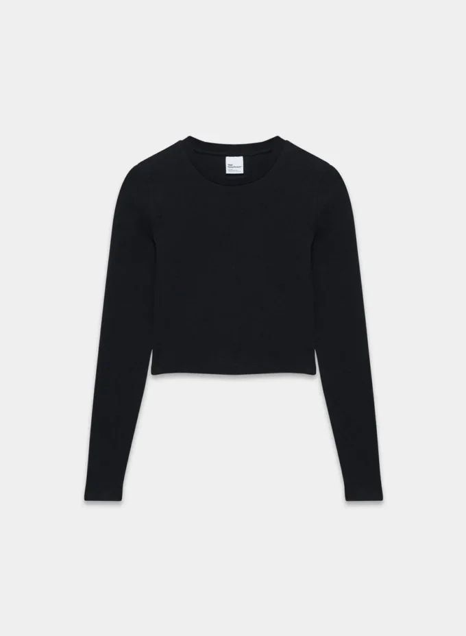 HomeStretch™ Rib Crew Waist Longsleeve