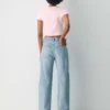 HomeStretch™ Rib Crew Waist T-skjorte