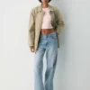 HomeStretch™ Rib Crew Waist T-skjorte