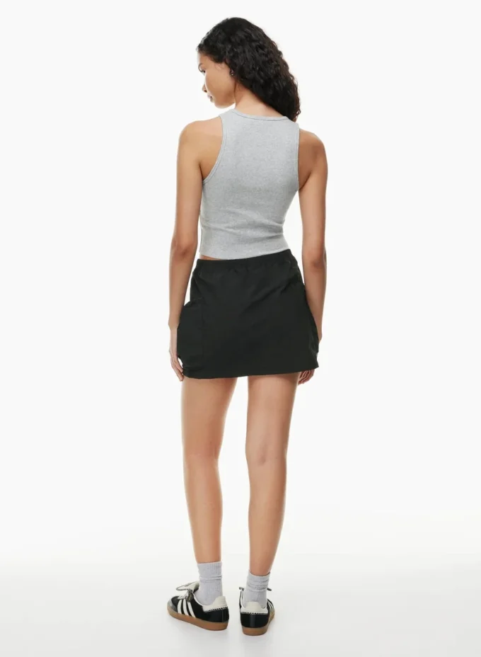 HomeStretch™ Rib Crew Waist Tank