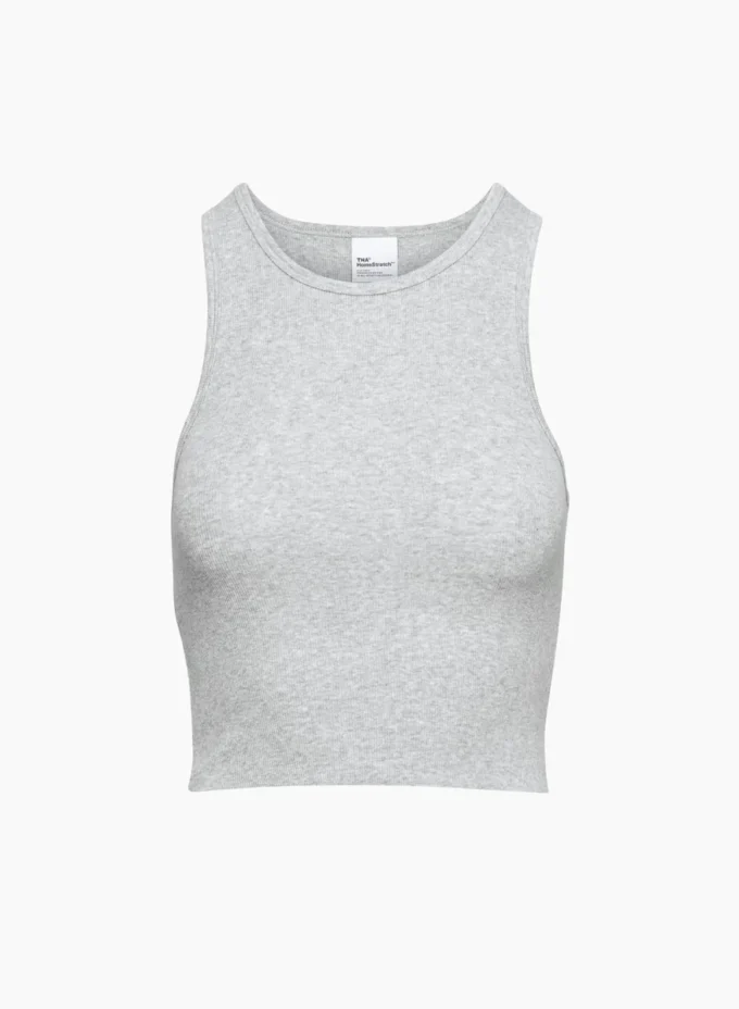 HomeStretch™ Rib Crew Waist Tank