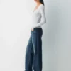 HomeStretch™ Rib Henley langermet